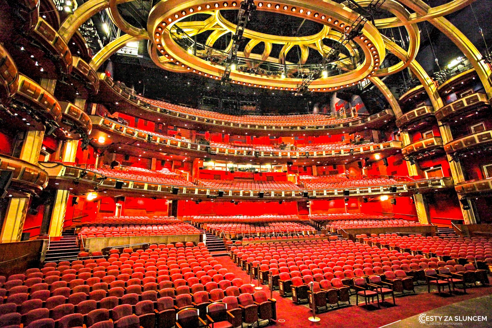 Dolby Theatre - hlediště - Ladislav Hanousek, Los Angeles