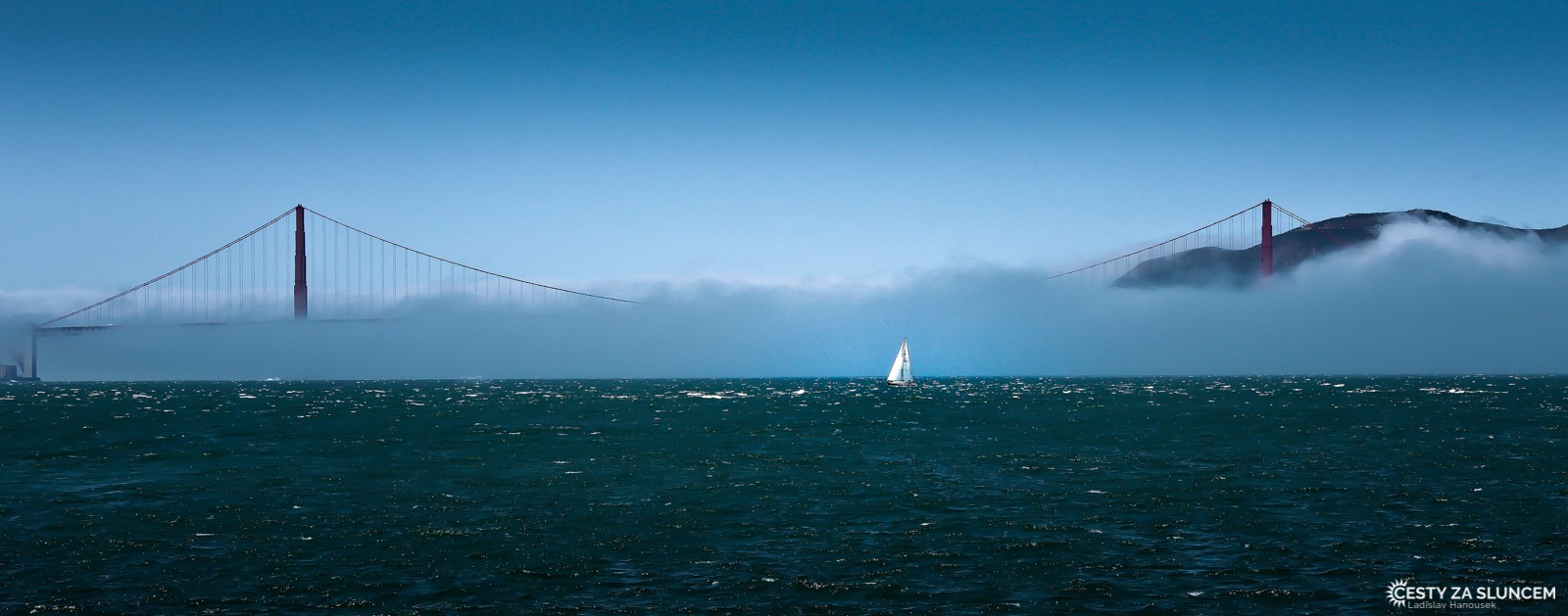 Rozpětí pilířů mostu Golden Gate Bridge je 1 280 metrů - Ladislav Hanousek, San Francisco