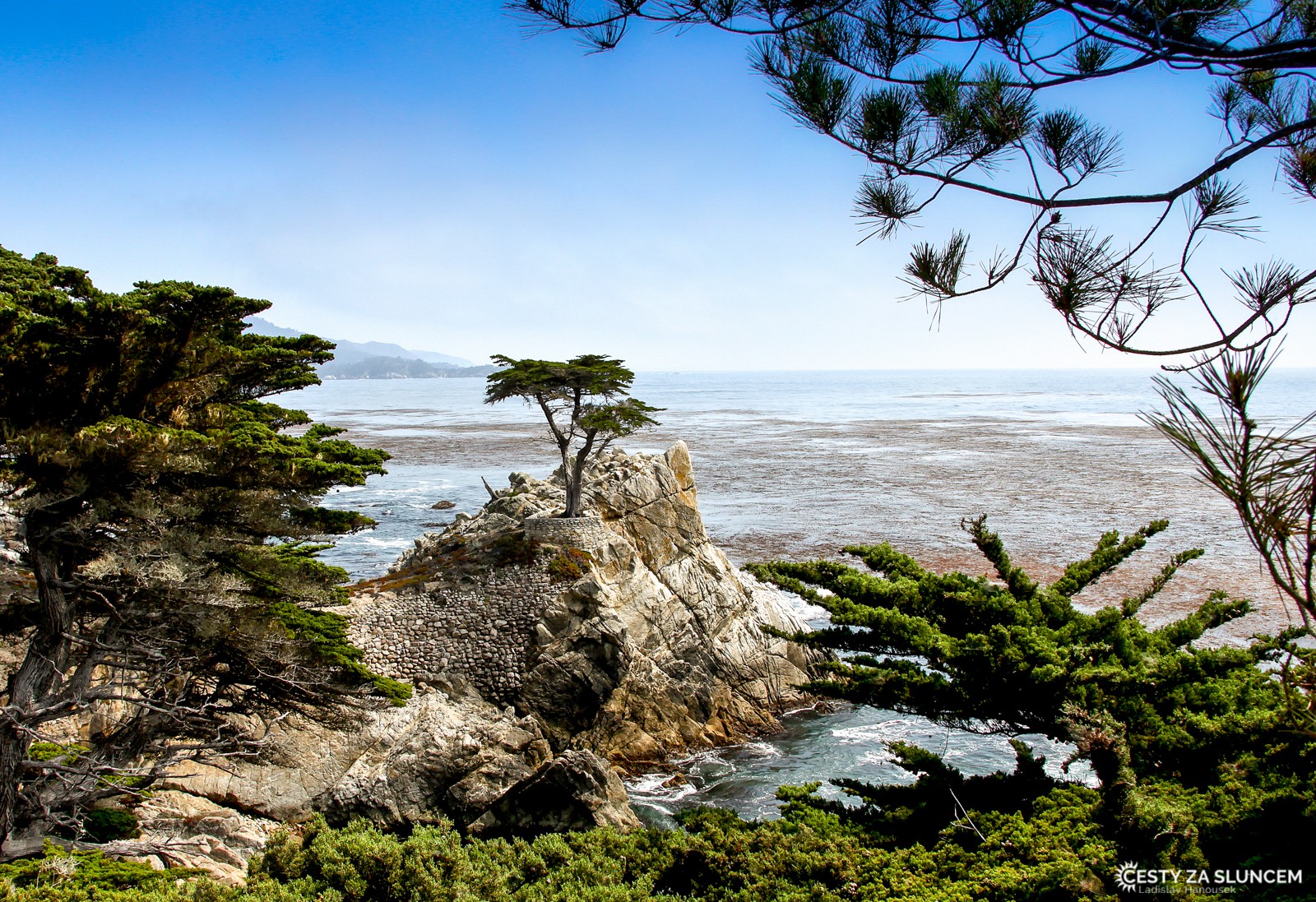 Cestu do San Francisca od jihu, si můžeme zpříjemnit projetím vyhlídkové silnice 17-Mile Drive - Ladislav Hanousek, San Francisco
