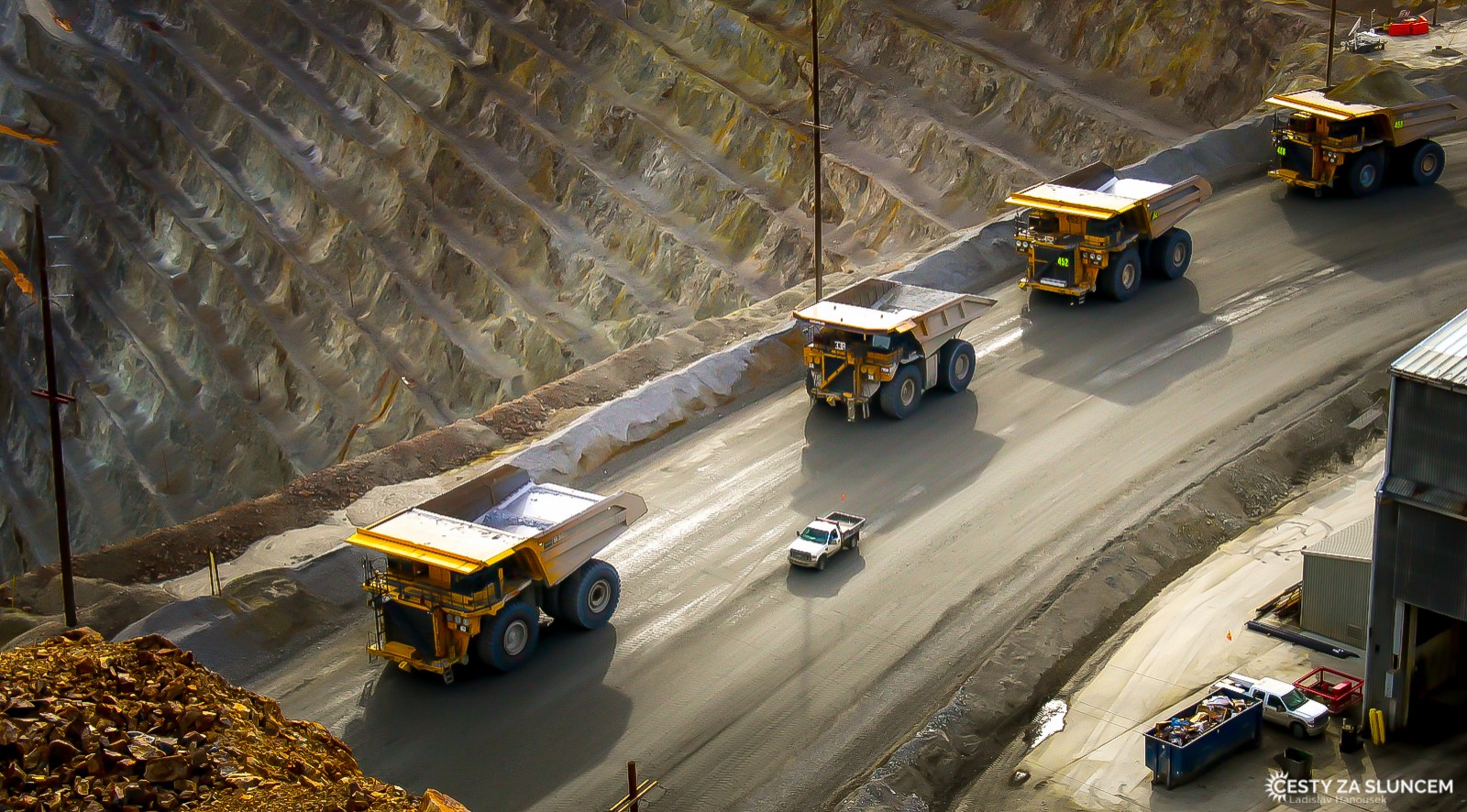 Měděný důl Bingham Mine. - Ladislav Hanousek, Ostatní z Utahu