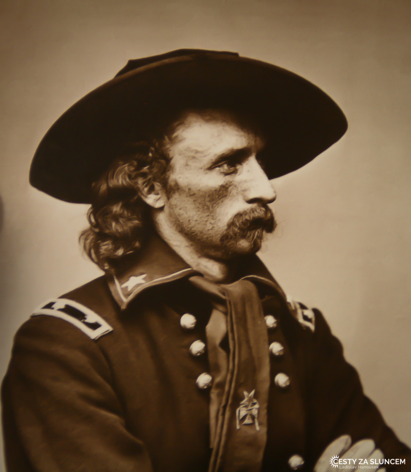 Sedmou kavalerii vedl generál (tehdy ještě plukovník) Custer - Ladislav Hanousek, Montana