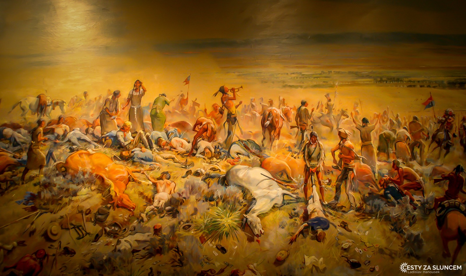 Sedmá kavalérie byla přemožena a většina jejích vojáků byla zabita - Ladislav Hanousek, Montana