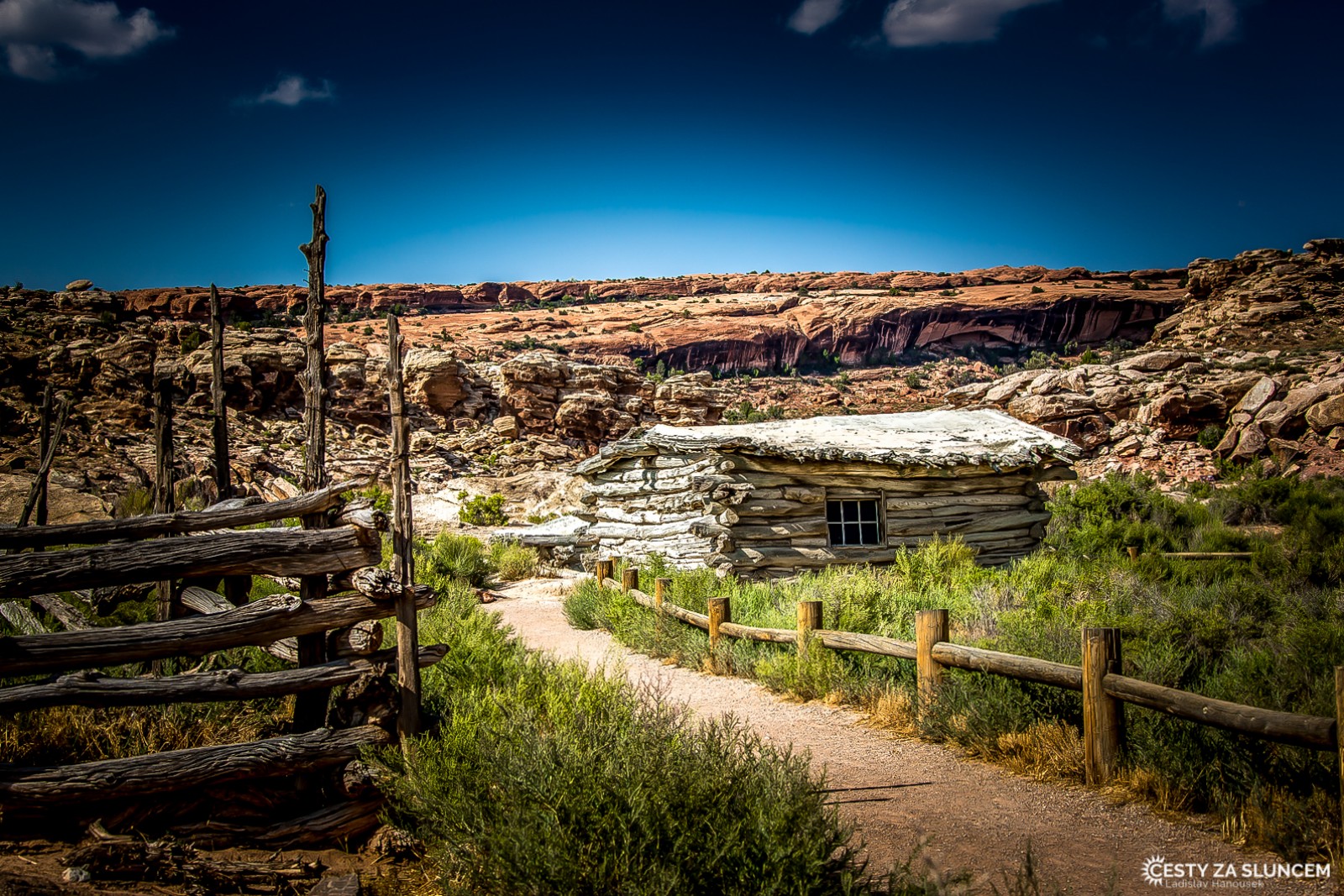 Wolfe Ranch - východisko treku k Delicate Arch - Ladislav Hanousek, Arches NP