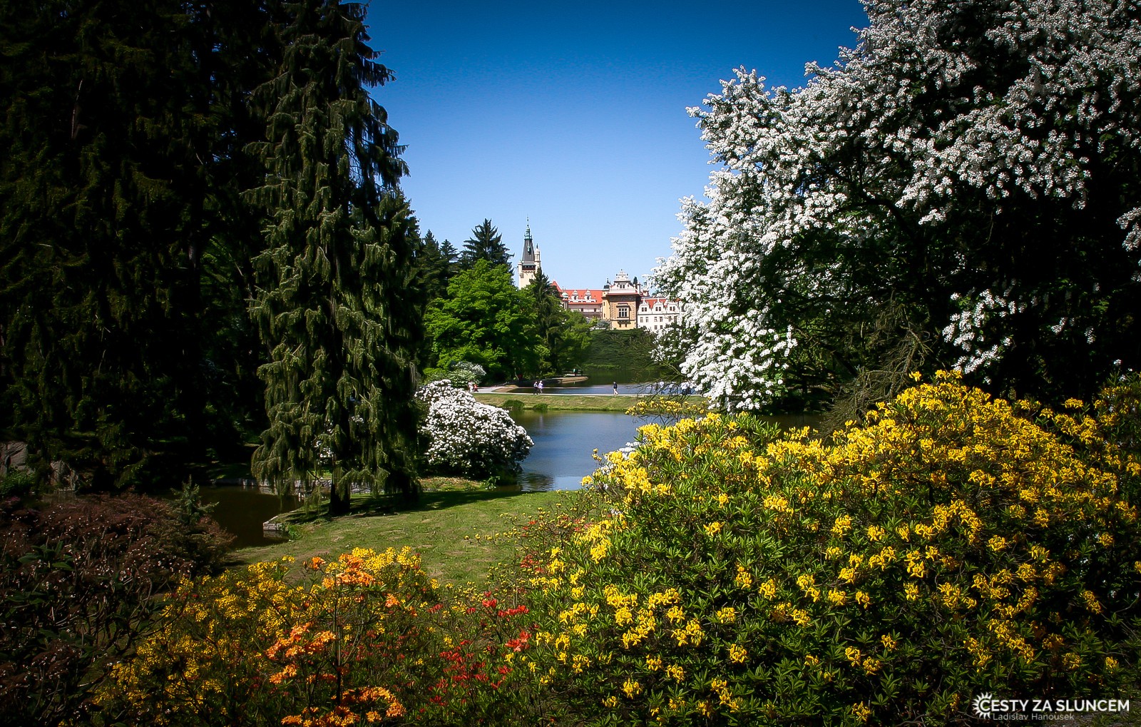 Průhonice - Ladislav Hanousek, Hrady a zámky v Čechách