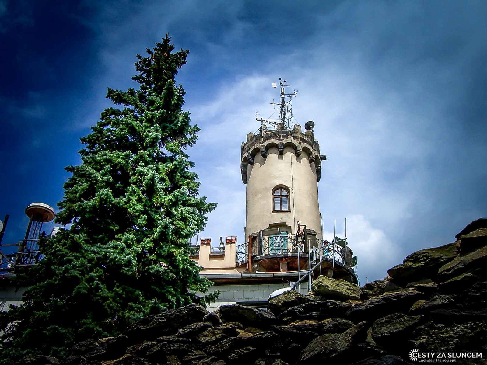 Rozhledna na Kleti - Ladislav Hanousek, Rozhledny