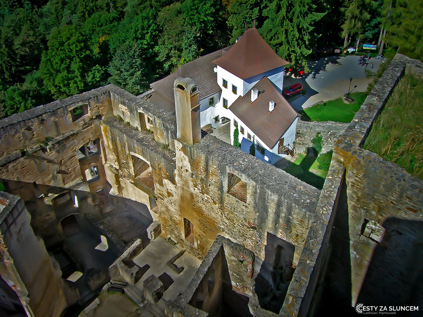 Landštejn - Ladislav Hanousek, Hrady a zámky v Čechách