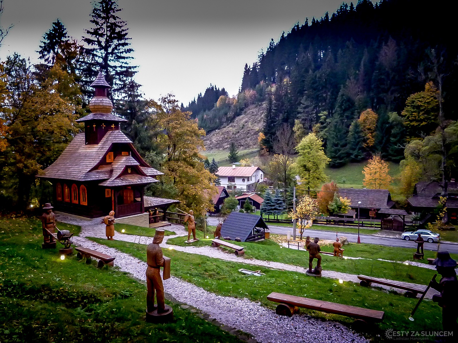 Velké Karlovice - Galerie v přírodě - Ladislav Hanousek, Ostatní z Čech a Moravy