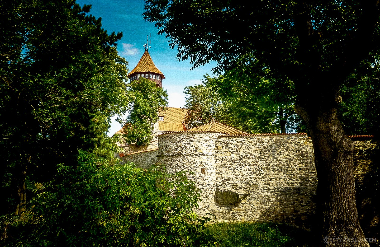 Hněvín - Most - Ladislav Hanousek, Hrady a zámky v Čechách