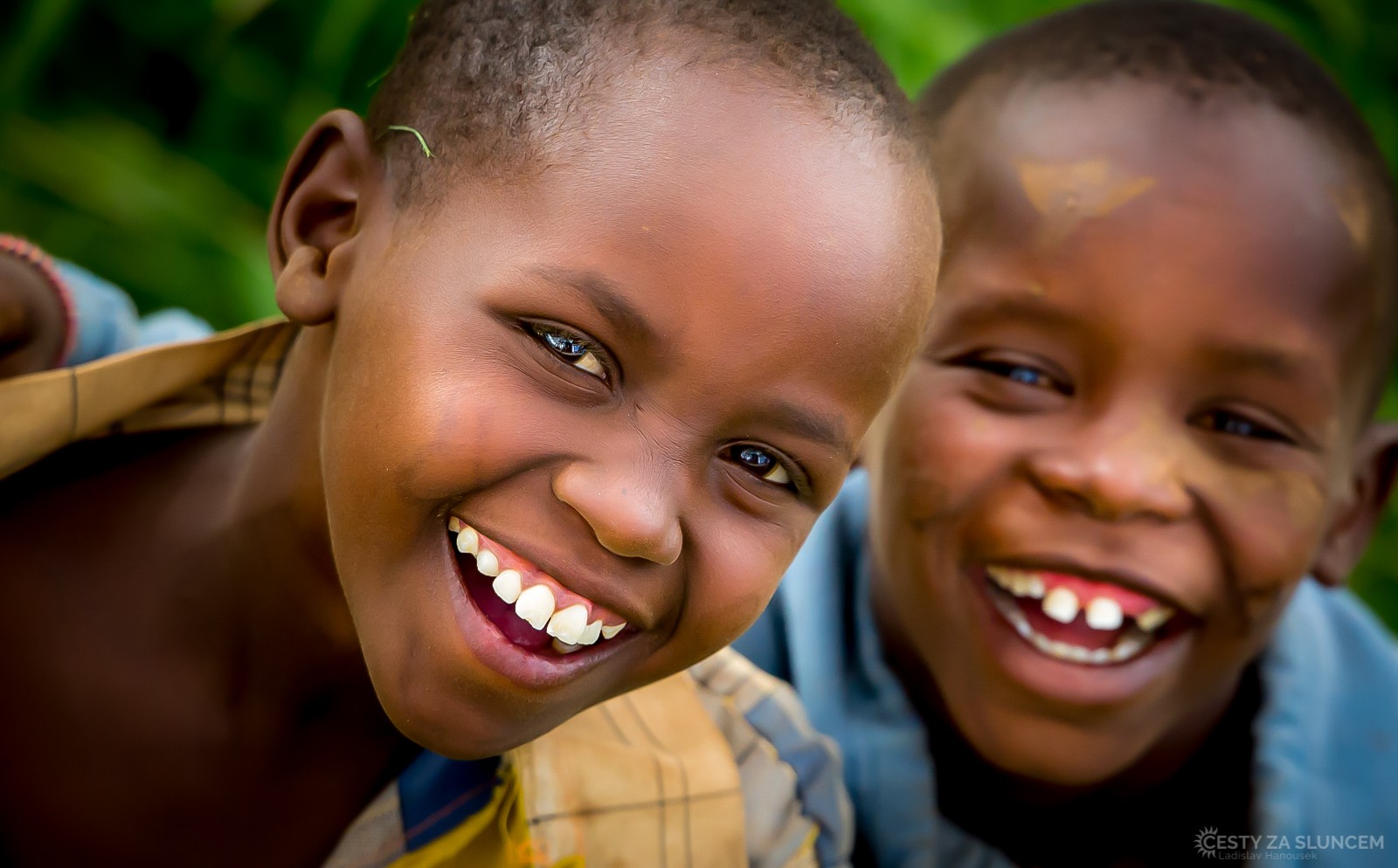 I přes chudobu se keňské děti tváří většinou šťastně. - Ladislav Hanousek, Keňa