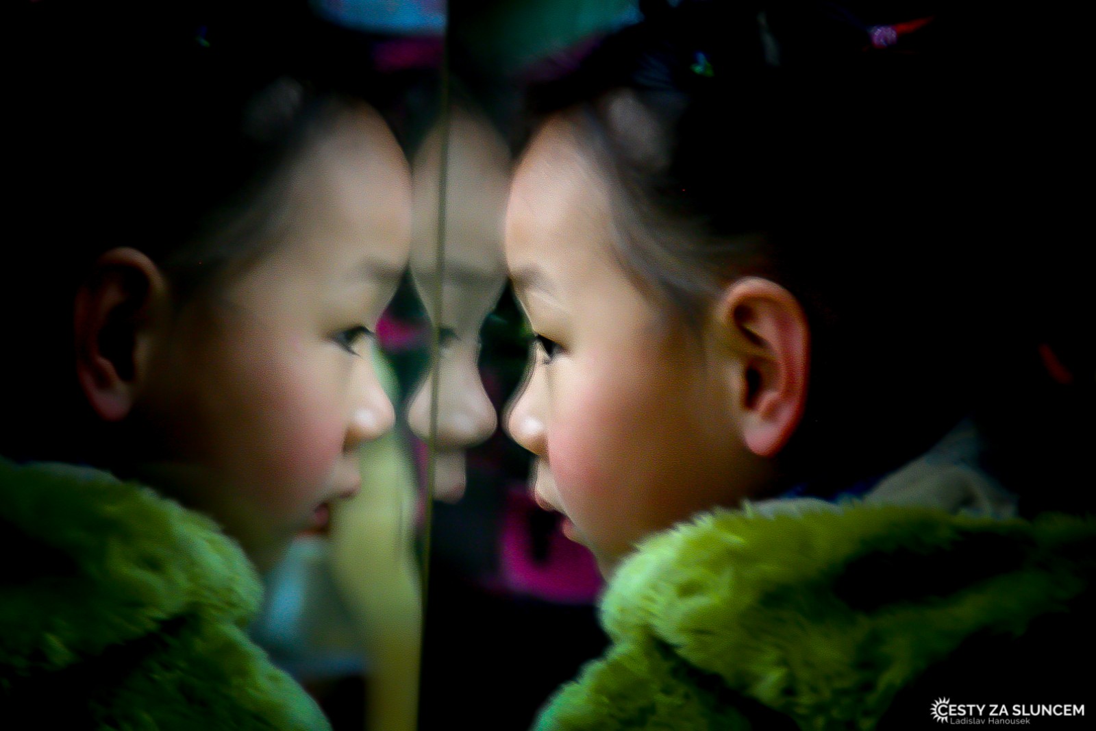 Návštěvnící v ZOO v Pekingu. - Ladislav Hanousek, Čína