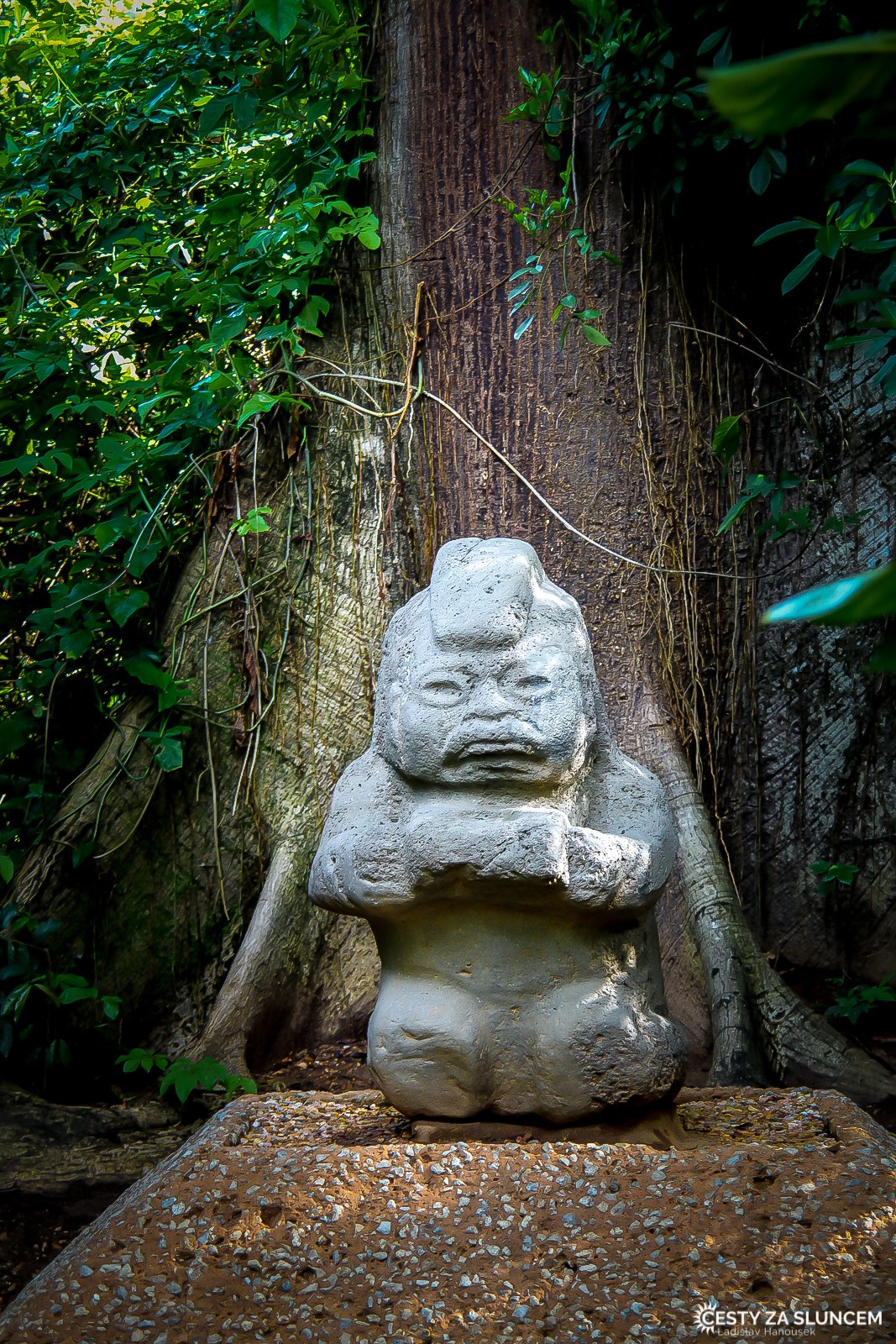 Parque-Museo La Venta ve městě Villahermosa - Ladislav Hanousek, Mexiko