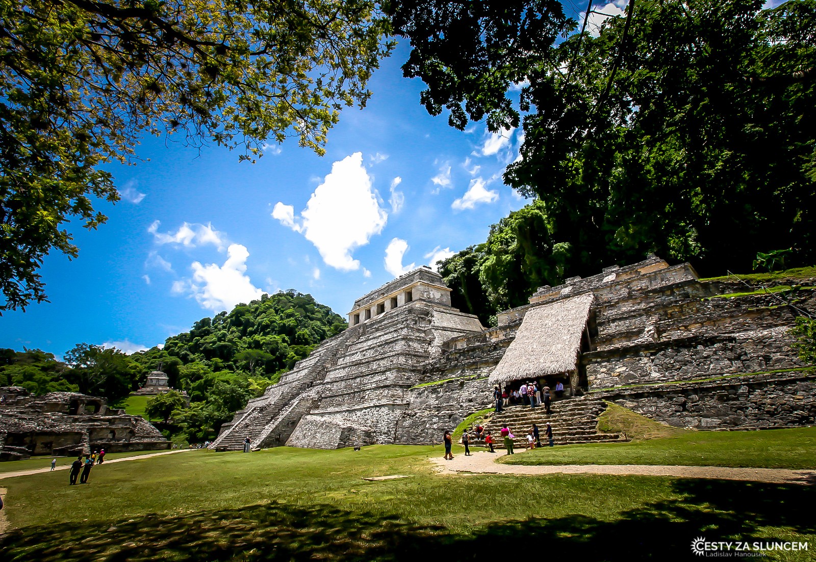 Palenque - centrum Mayské říše. - Ladislav Hanousek, Mexiko
