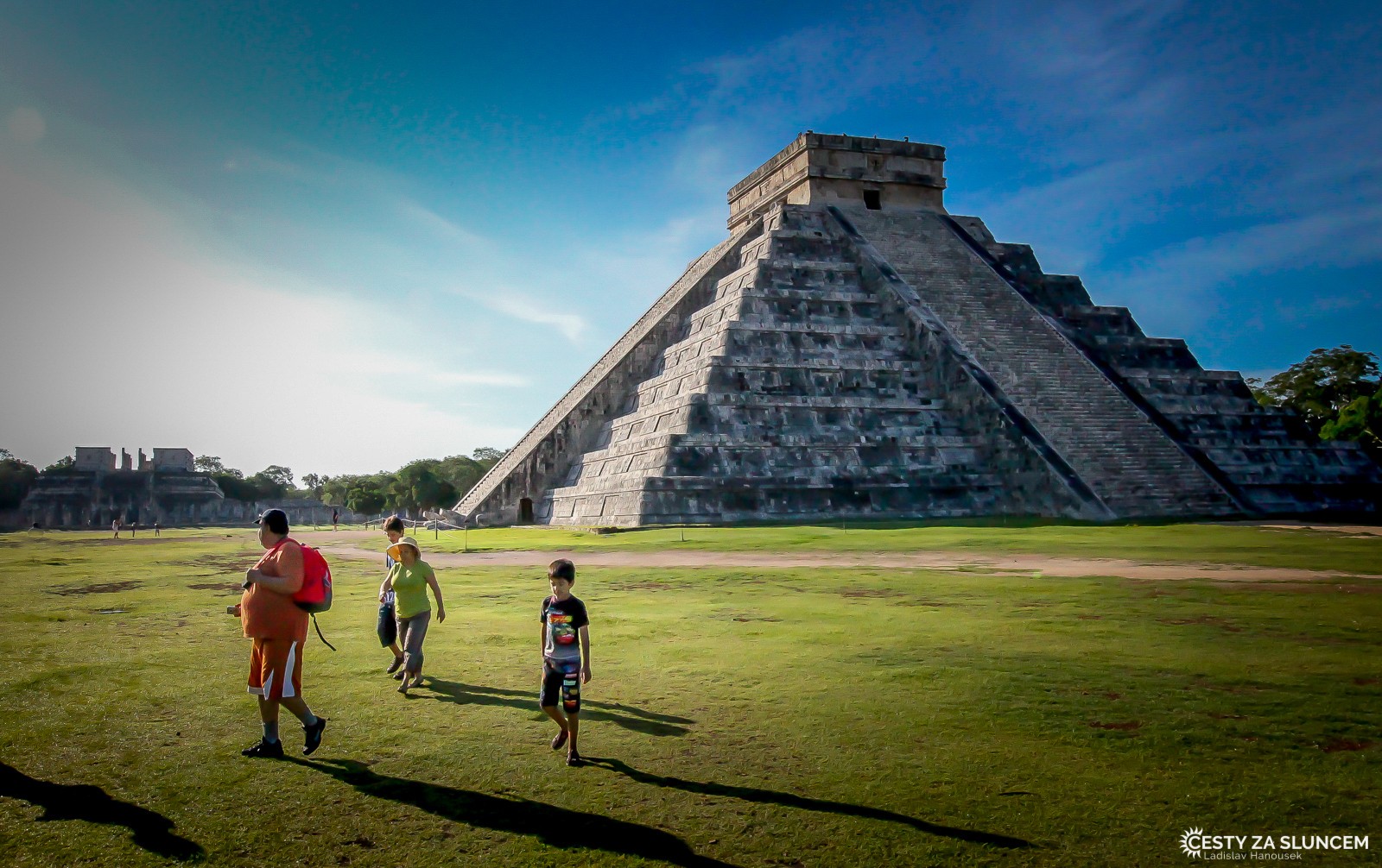 Pyramida v městě Chichen Itzá. - Ladislav Hanousek, Mexiko
