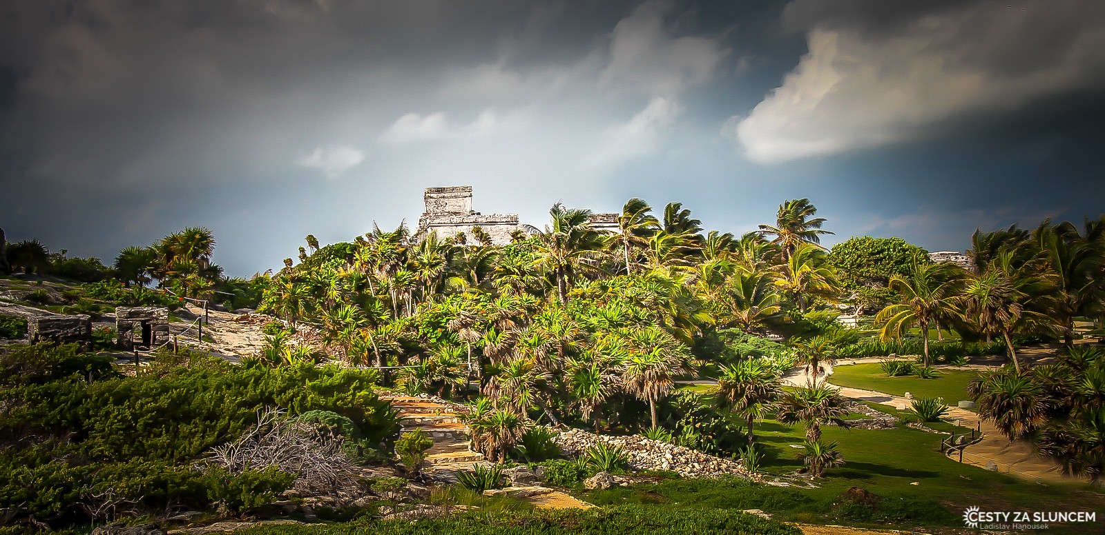 Staré mayské město Tulum. - Ladislav Hanousek, Mexiko