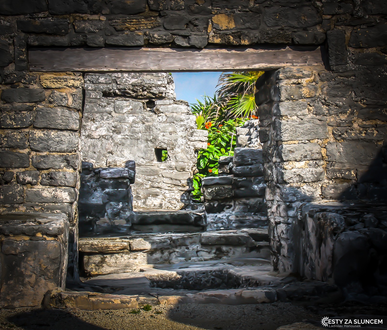 Staré mayské město Uxmal. - Ladislav Hanousek, Mexiko