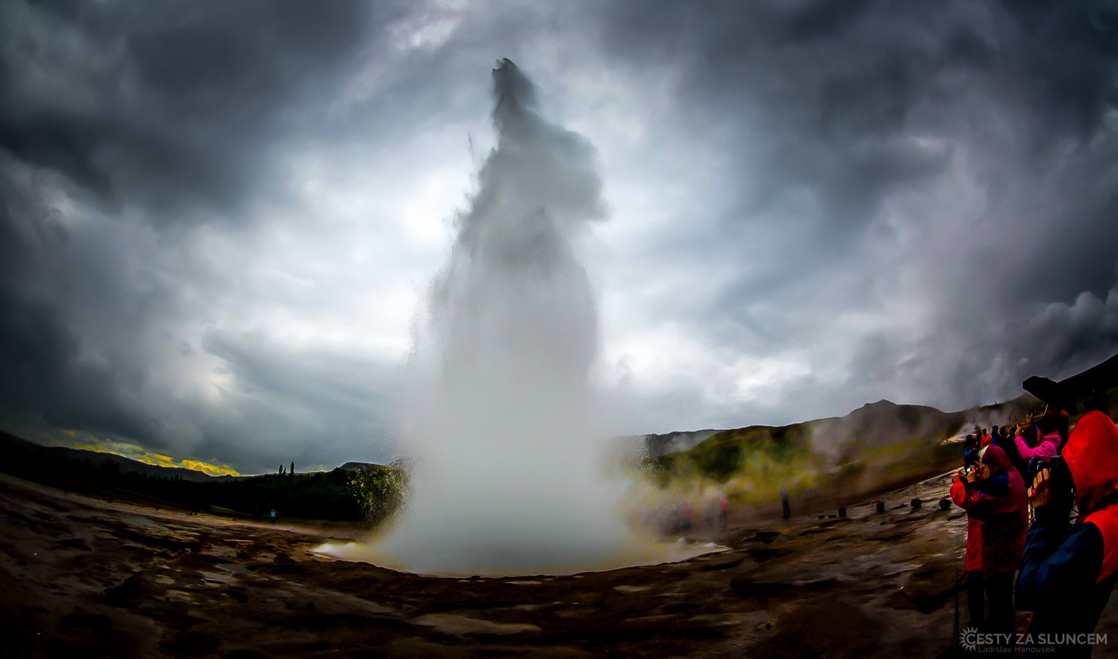 Gejzír Strokkur - Ladislav Hanousek, Island