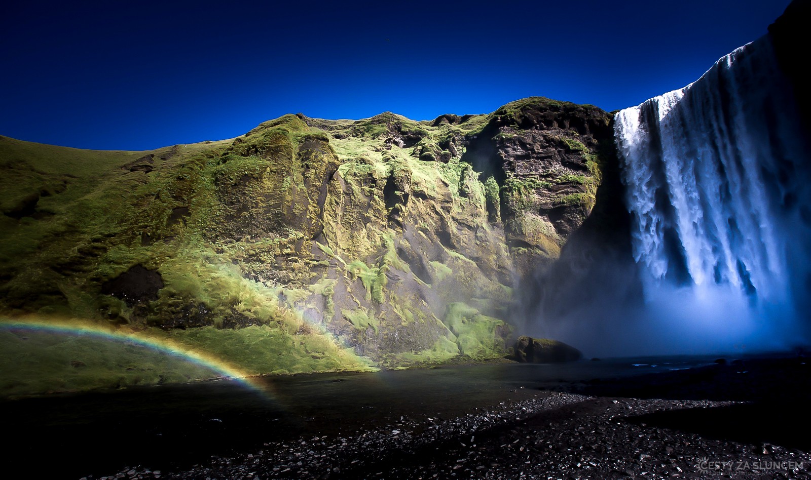Vodopád Skógafoss - Ladislav Hanousek, Island