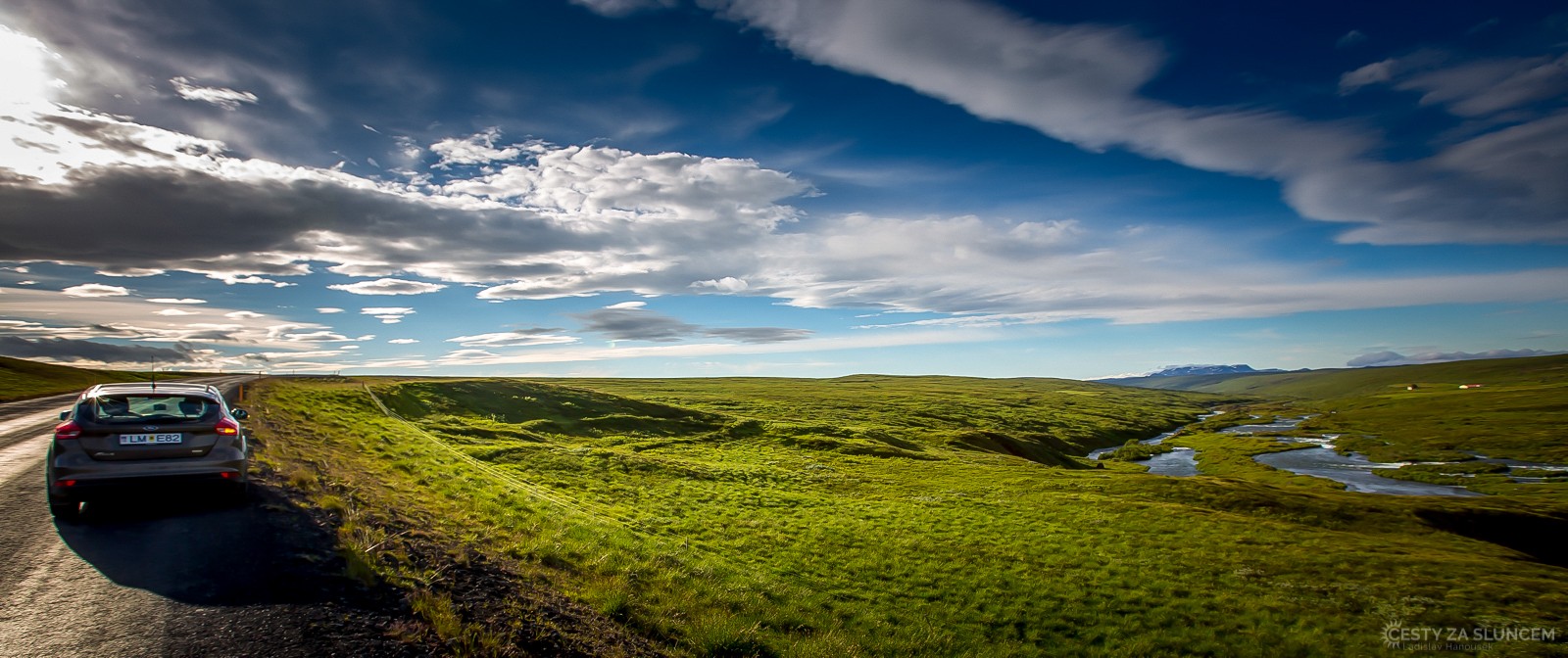 Typická islandská krajina - červenec 2016 - Ladislav Hanousek, Island