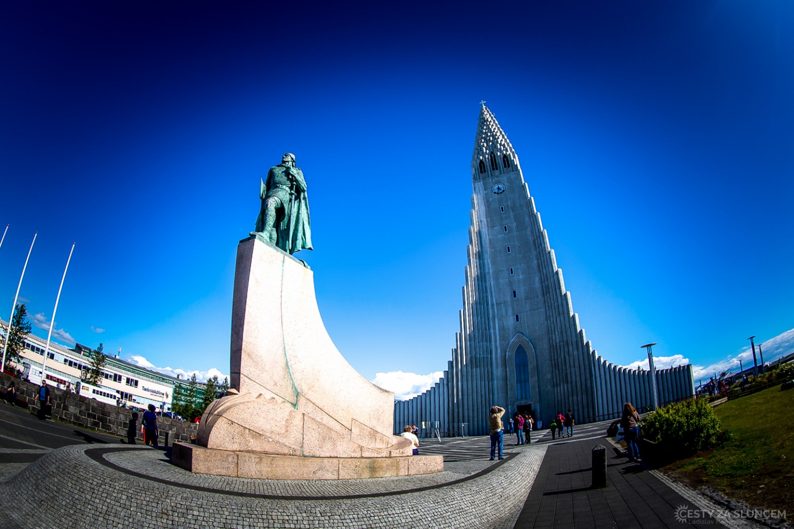 Reykjavík - kostel Hallgrímskirkja - Ladislav Hanousek, Island