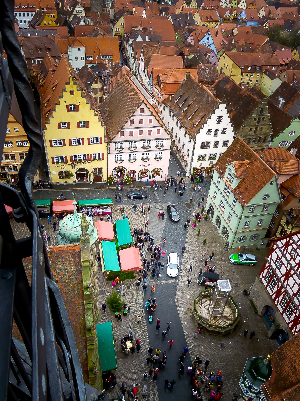 Rothenburg - vánoční trhy. - Ladislav Hanousek, Německo