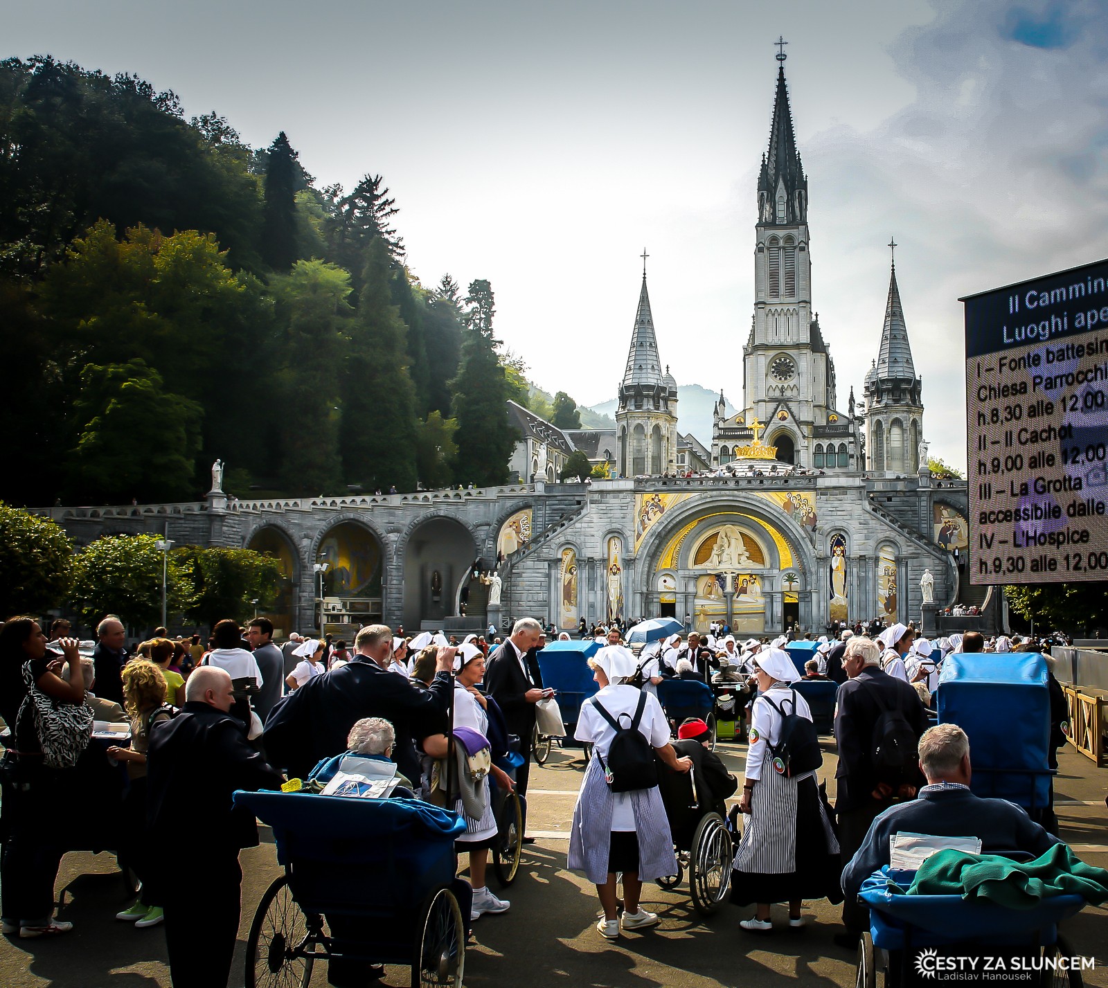 Lourdes - Ladislav Hanousek, Jižní Francie