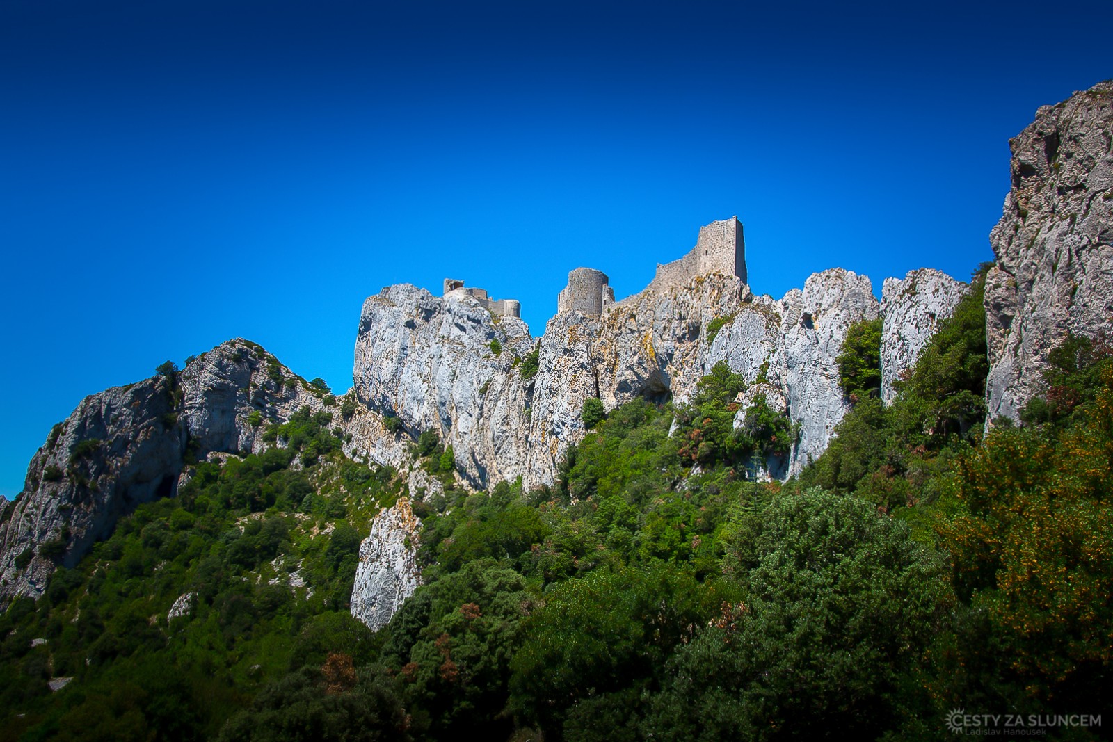 Chateaux Peyrepertuse - Ladislav Hanousek, Jižní Francie
