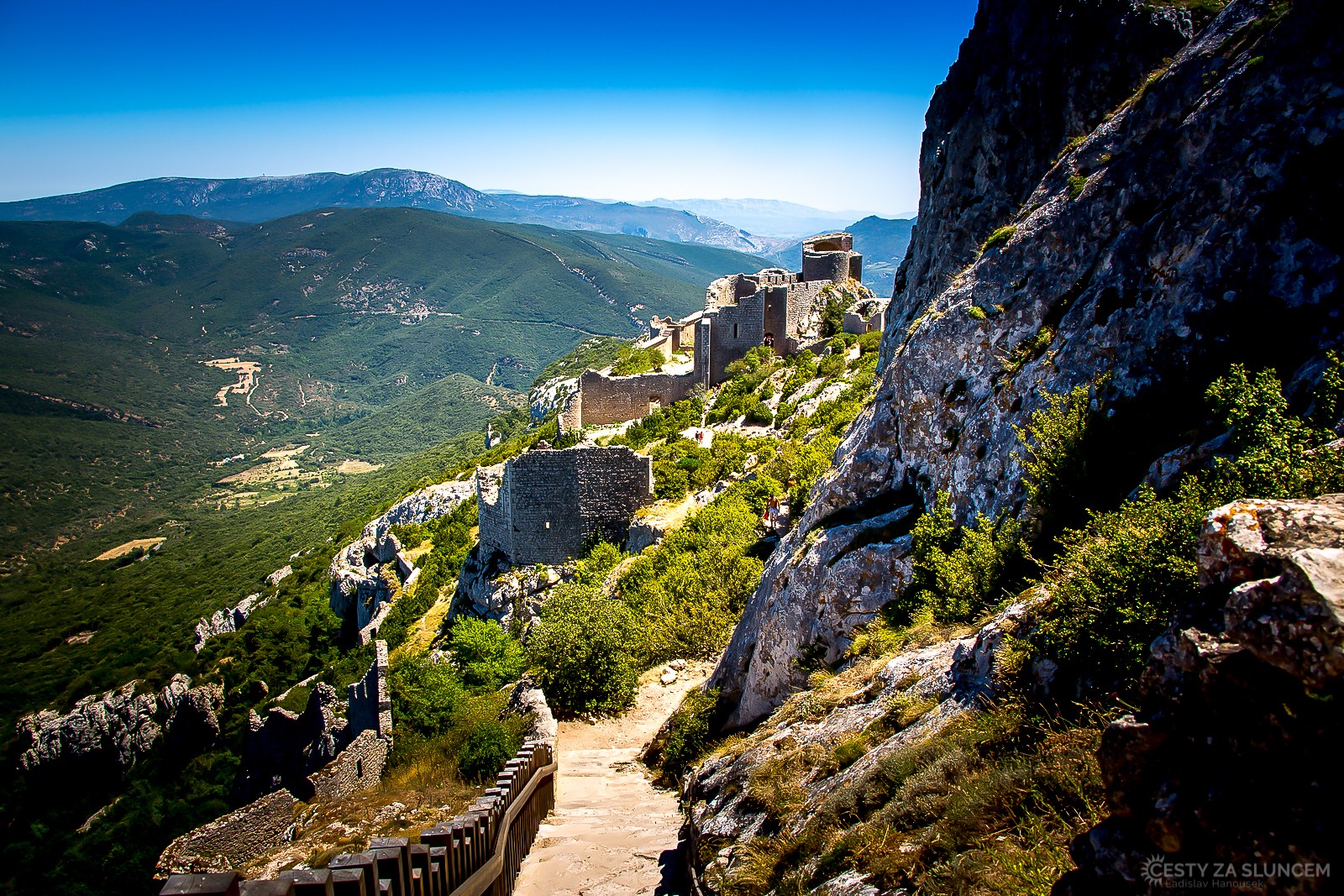 Chateau de Quéribus - Ladislav Hanousek, Jižní Francie