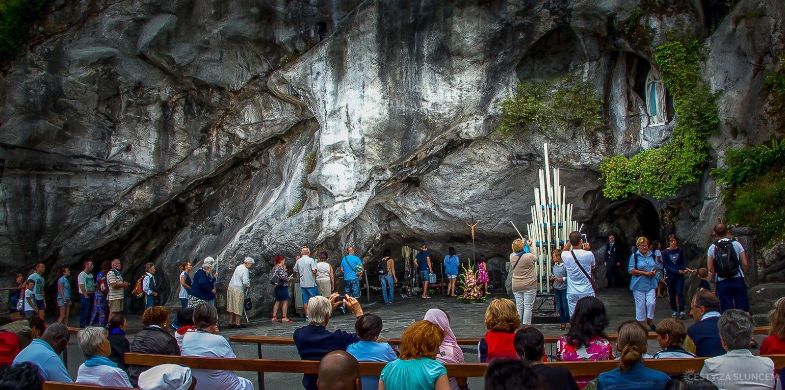 Lourdes: jeskyně Panny Marie - Ladislav Hanousek, Jižní Francie
