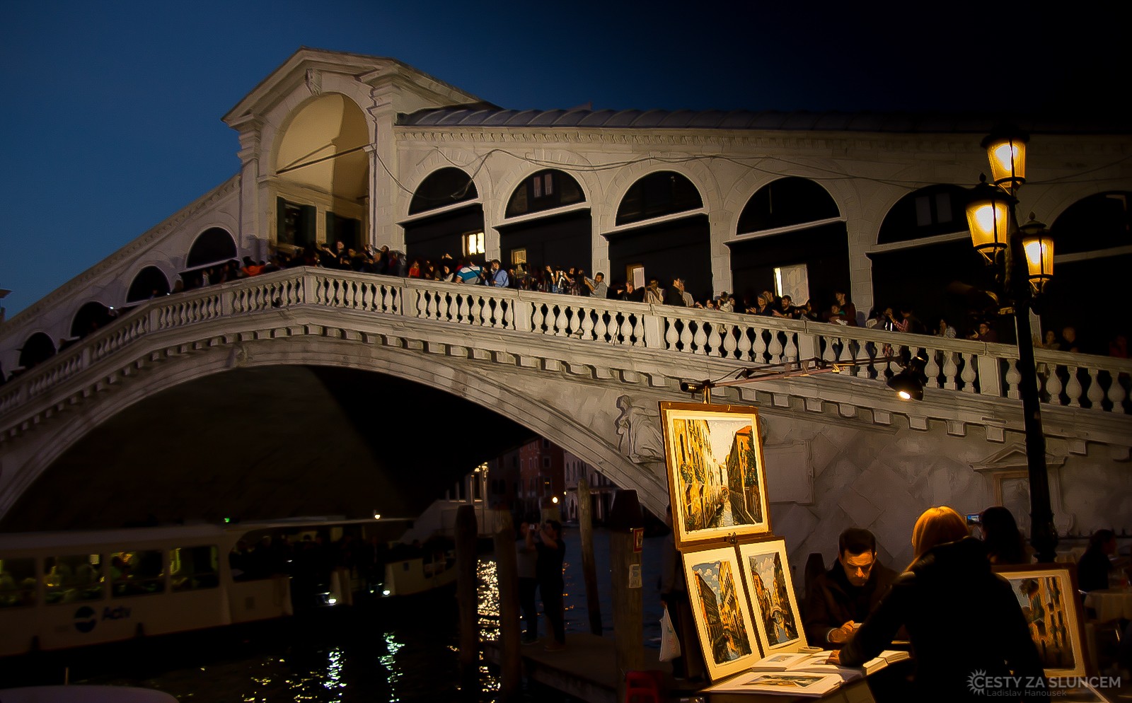 Most Rialto. - Ladislav Hanousek, Itálie