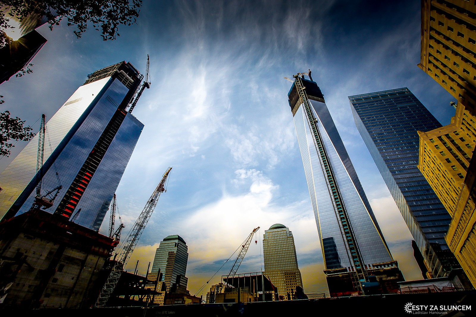 Malé ohlédnutí do historie: Takto vypadal mrakodrap One World Trade Center v říjnu 2012 - Ladislav Hanousek, New York