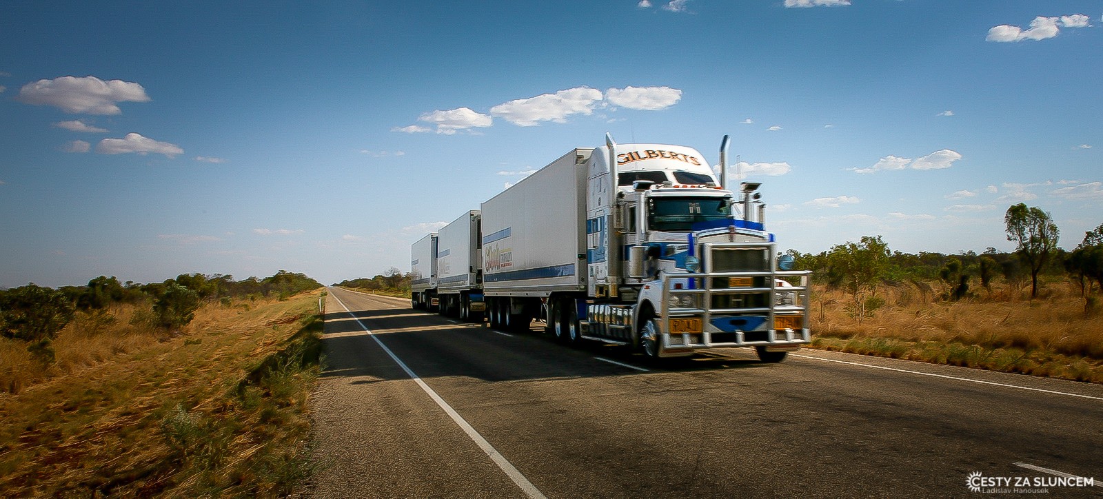 Stuart Highway - Road Train - Ladislav Hanousek, Střední Austrálie