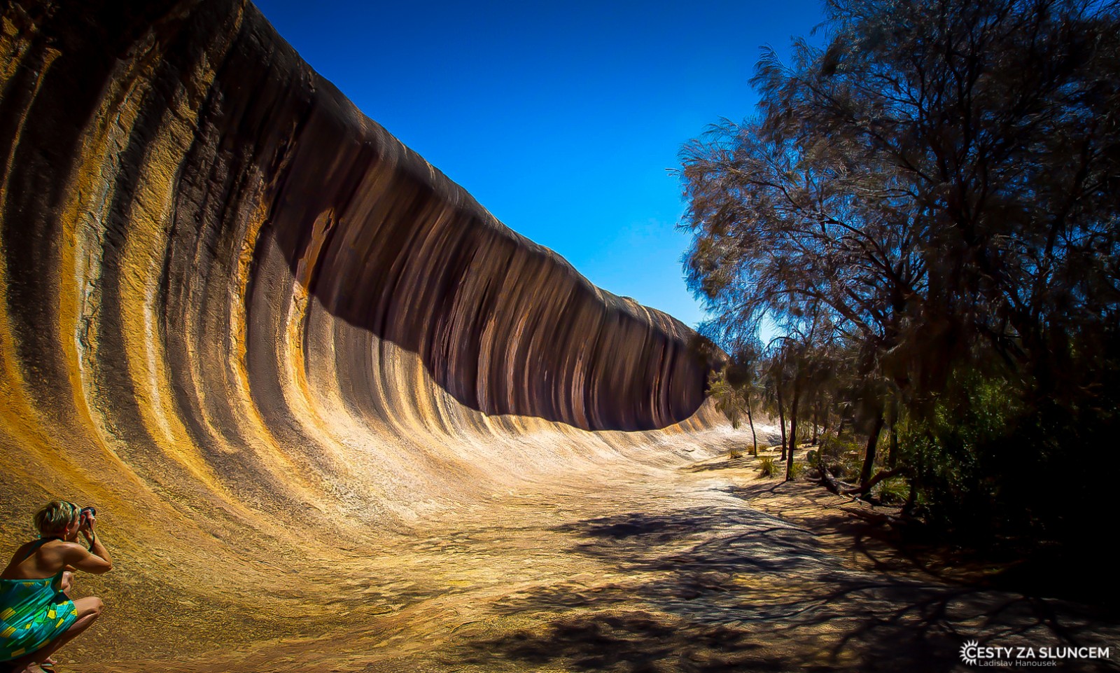 Wave Rock u města Hyden - Ladislav Hanousek, Západní Austrálie