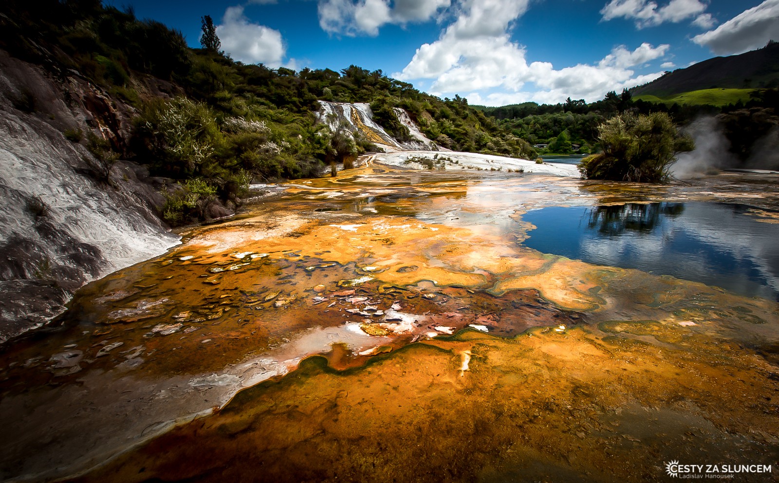 Orakei Korako Geothermal Park - Ladislav Hanousek, Nový Zéland - Severní ostrov