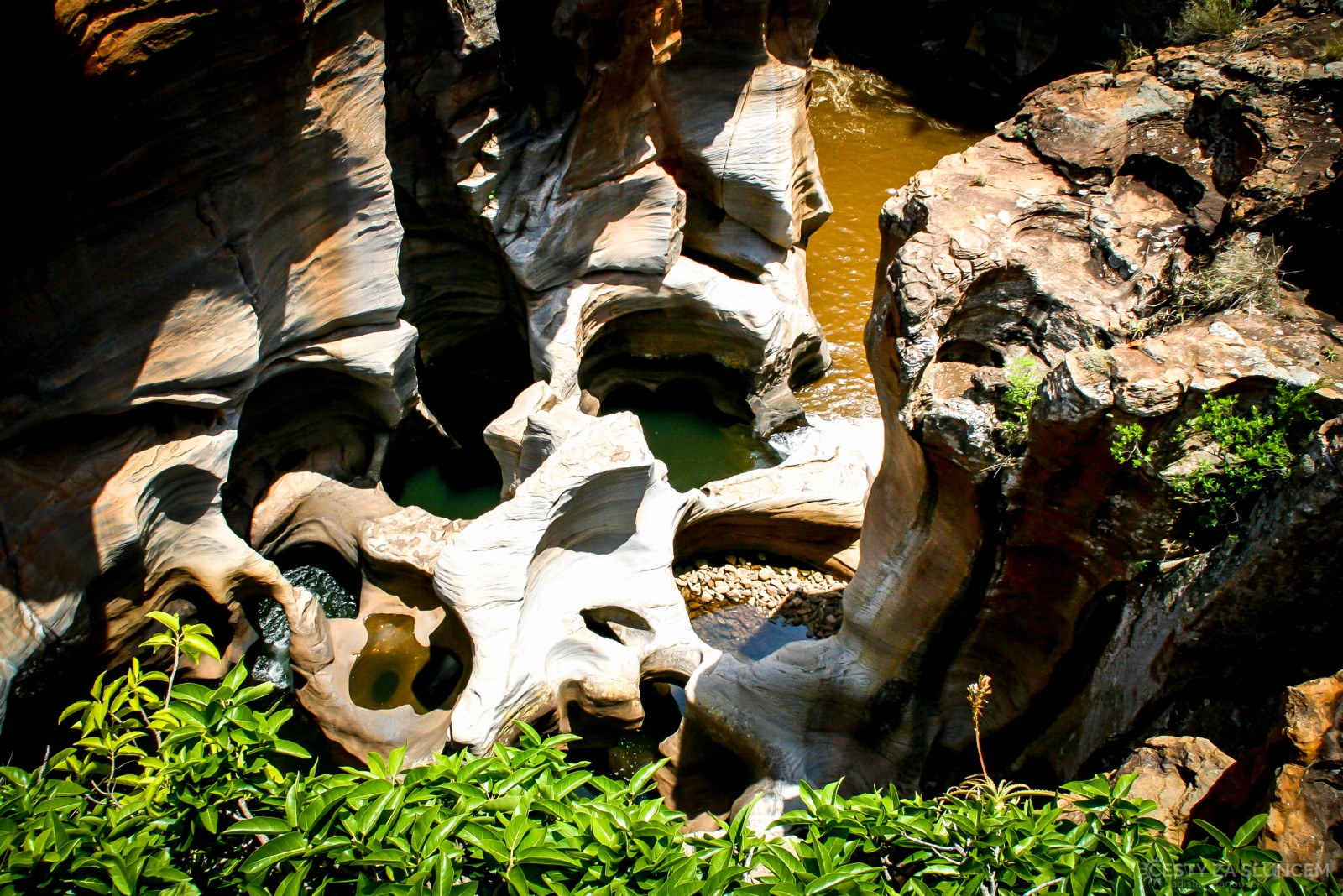 Bourke´s Luck Potholes na řece Blyde River. - Ladislav Hanousek, Jihoafrická republika