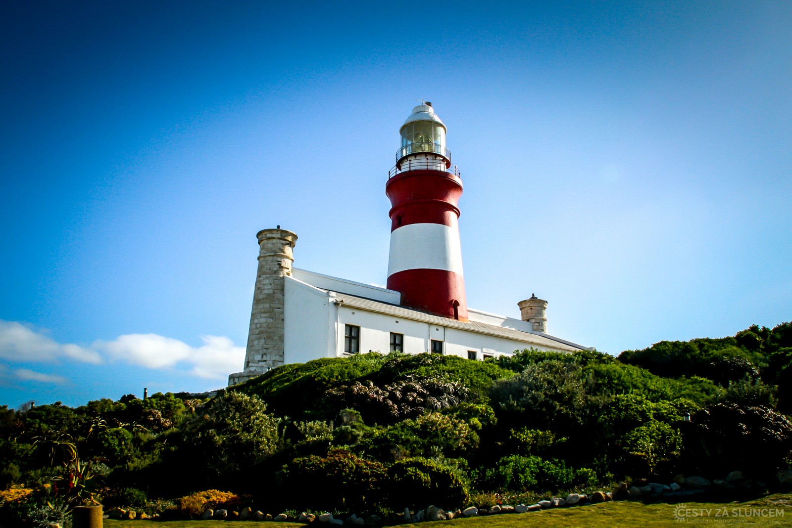 Maják na Střelkovém mysu (nejjižnější část Afriky) - Ladislav Hanousek, Jihoafrická republika