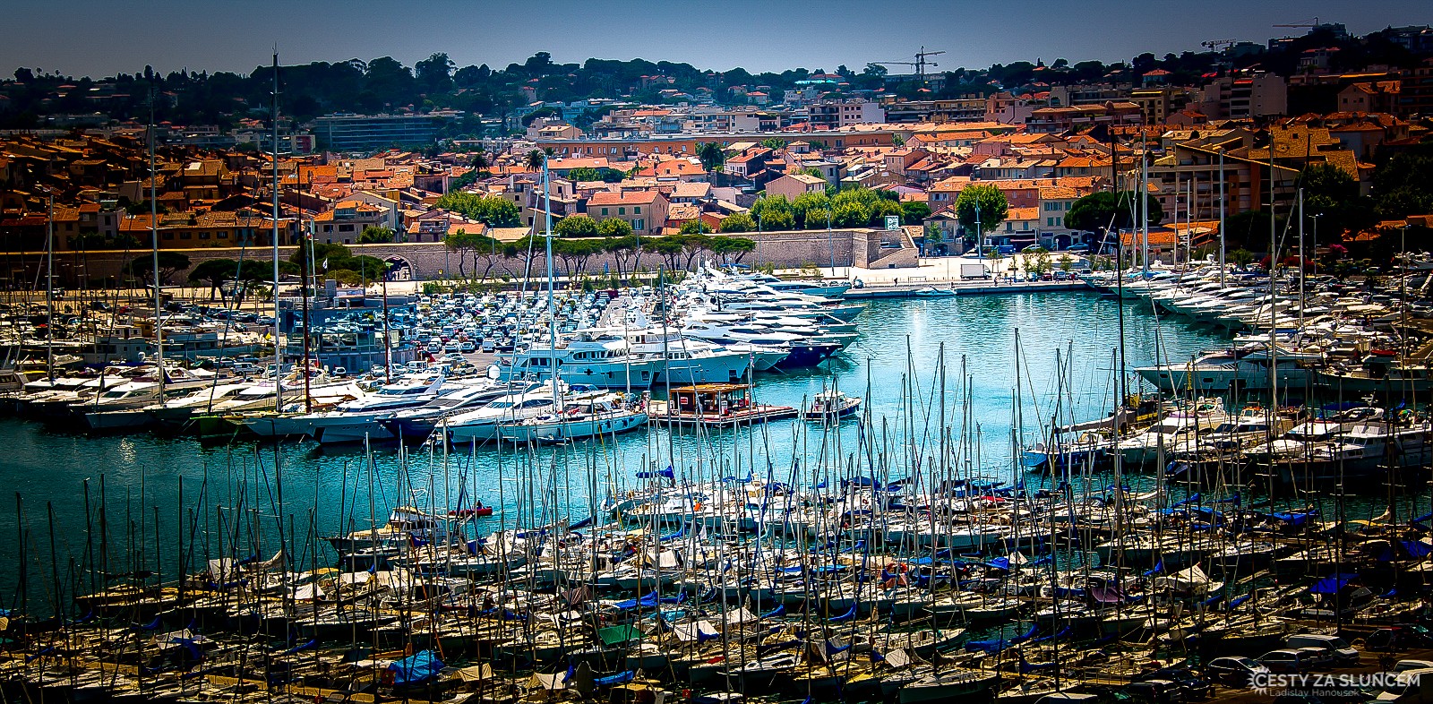 Saint-Tropez - přístav - Ladislav Hanousek, Jižní Francie