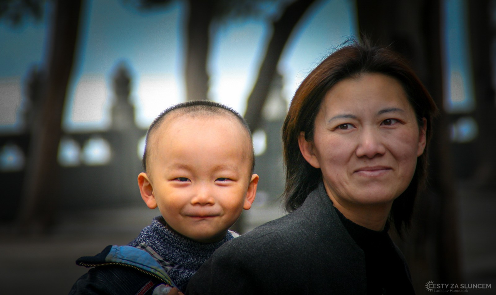 Návštěvnící v ZOO v Pekingu. - Ladislav Hanousek, Čína
