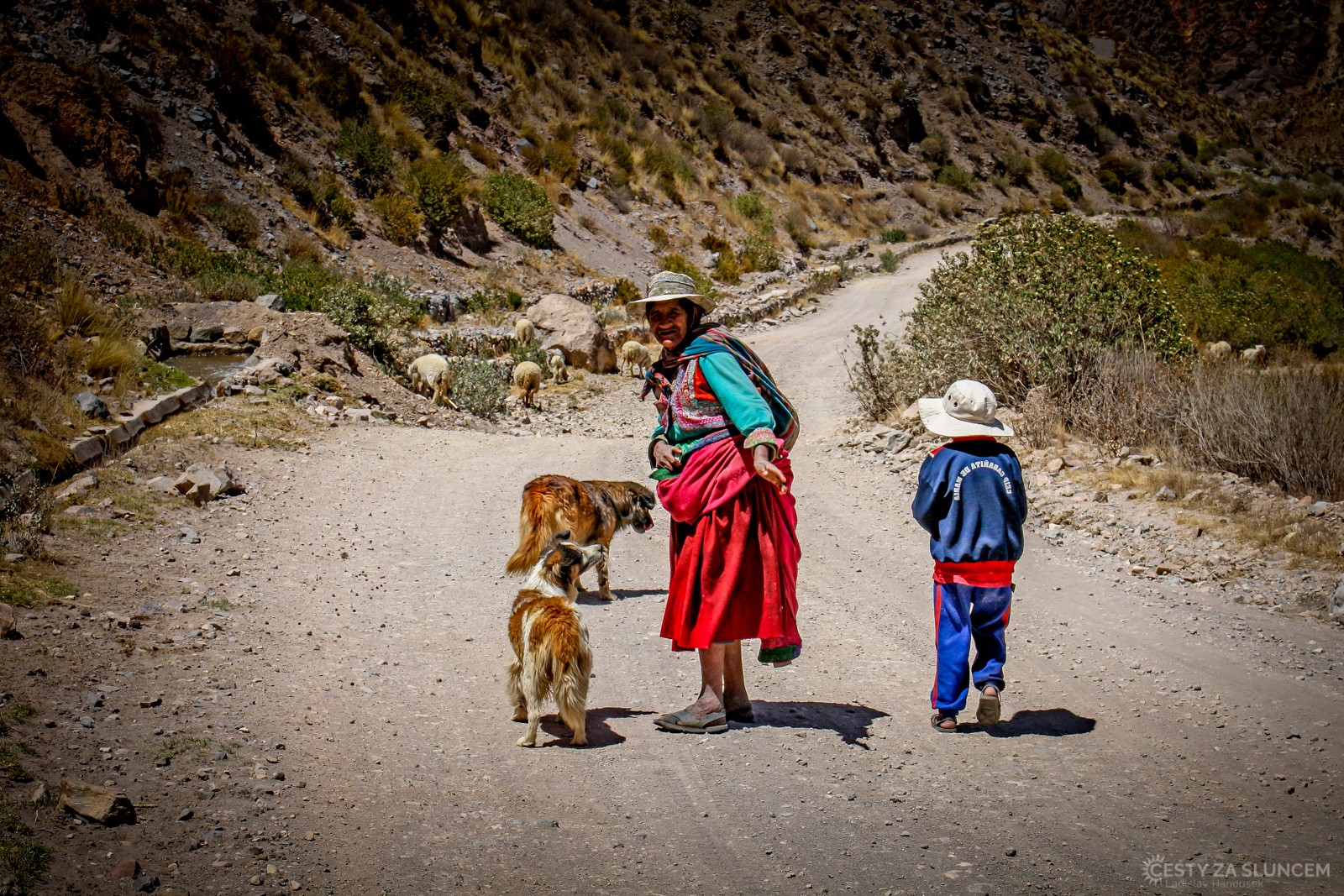Cesta do Cañon del Colca. - Ladislav Hanousek, Peru