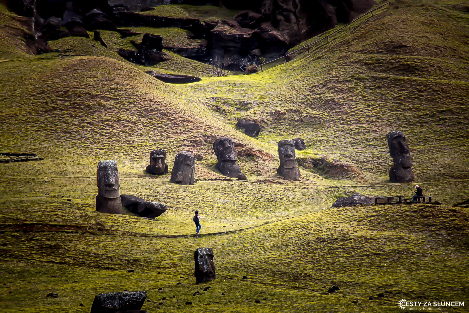 Archeologické naleziště Rano Raraku - Ladislav Hanousek, Velikonoční ostrov