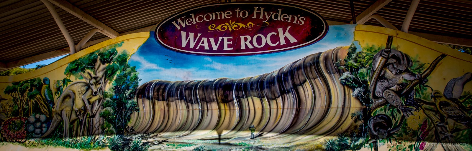 Wave Rock u města Hyden - Ladislav Hanousek, Západní Austrálie
