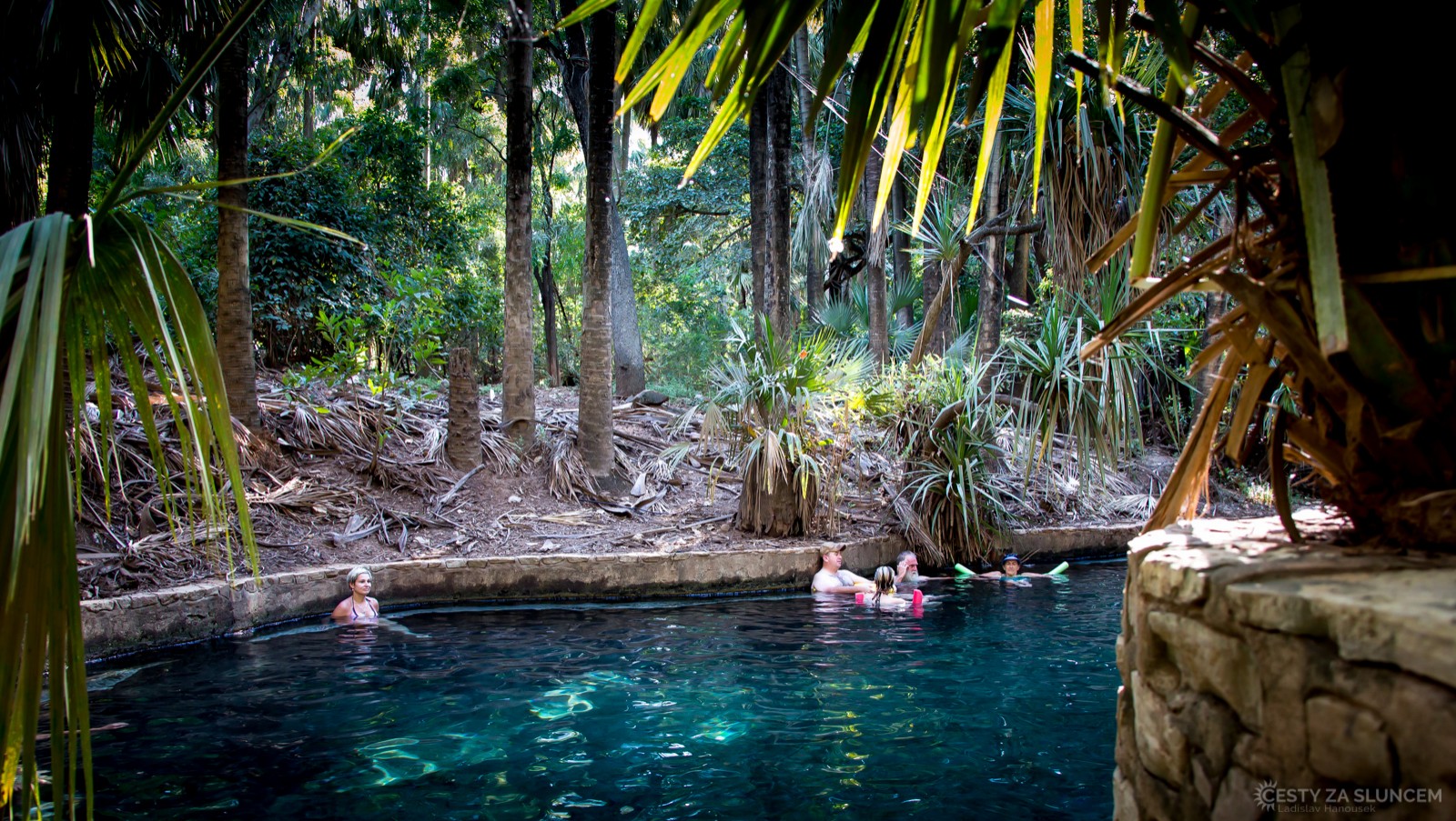 Národní park Elsey - Thermal Pool Mataranka - Ladislav Hanousek, Střední Austrálie