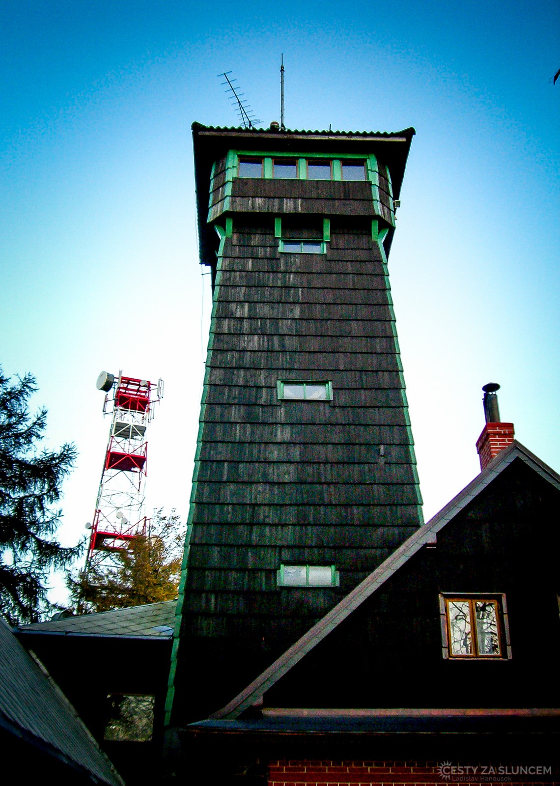 Lázek u Lanškrouna - Ladislav Hanousek, Rozhledny
