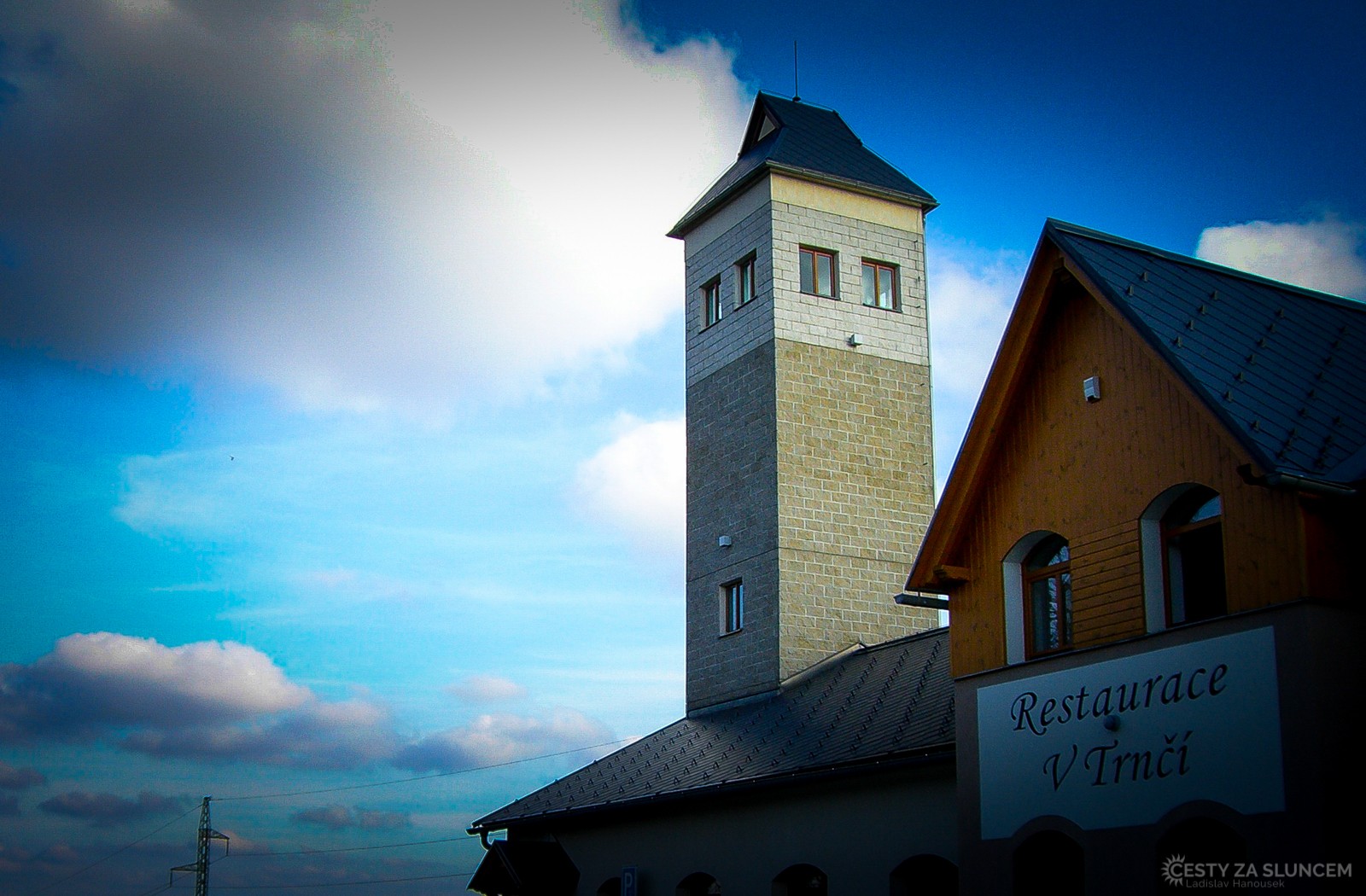Rozhledna Rašovka u restaurace v Trnčí - Ladislav Hanousek, Rozhledny