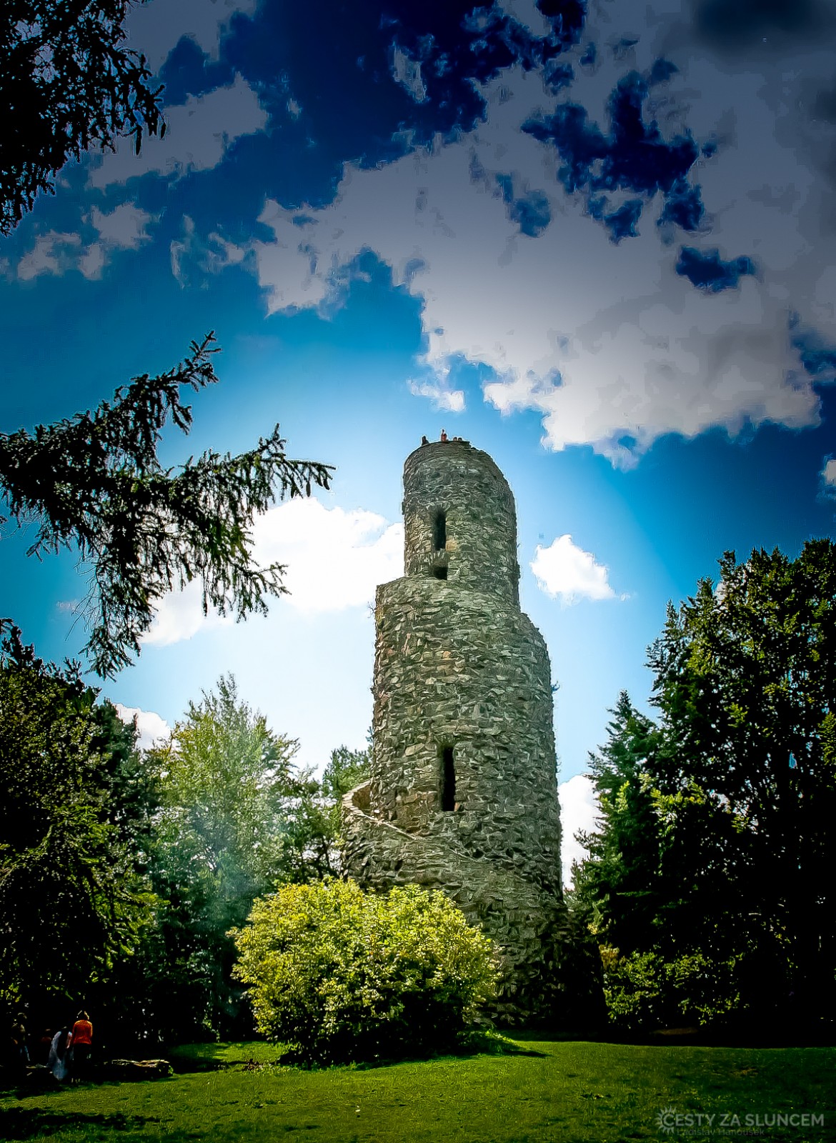 Krásno u Bečova nad Teplou - Ladislav Hanousek, Rozhledny