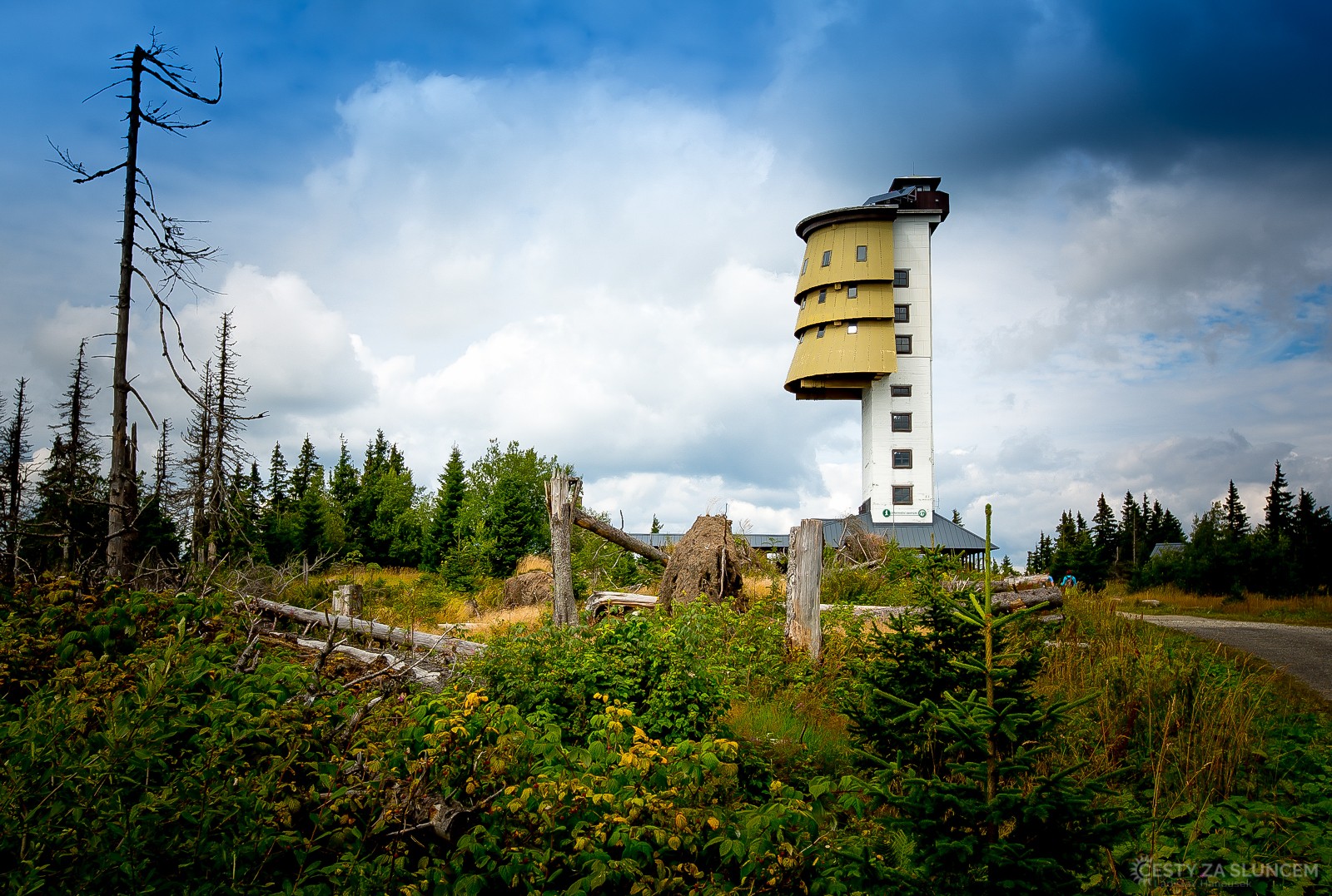 Rozhledna Poledník u Prášil - Ladislav Hanousek, Rozhledny