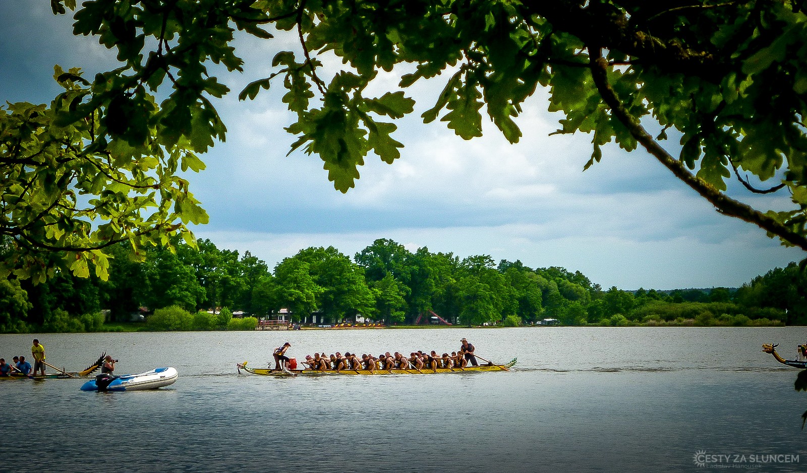 Závody dračích lodí v Třeboni - Ladislav Hanousek, Ostatní z Čech a Moravy