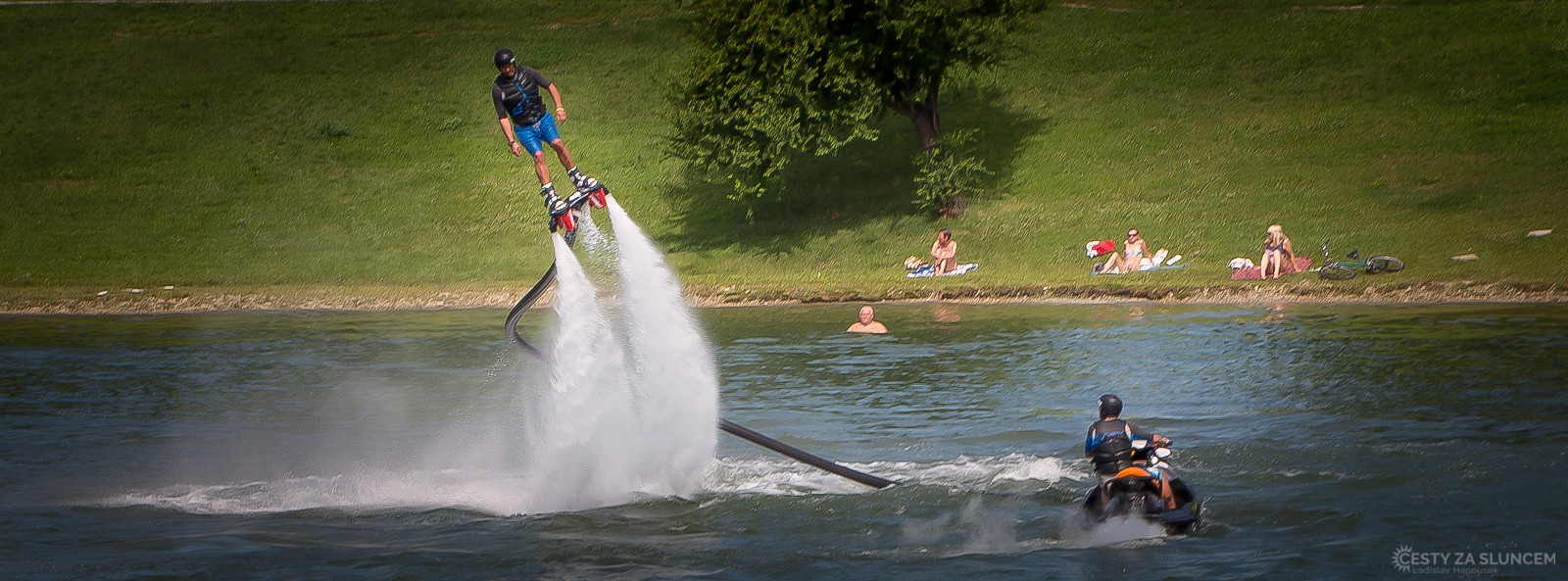 Bratislava - koupaliště Zlaté písky - Ladislav Hanousek, Slovensko