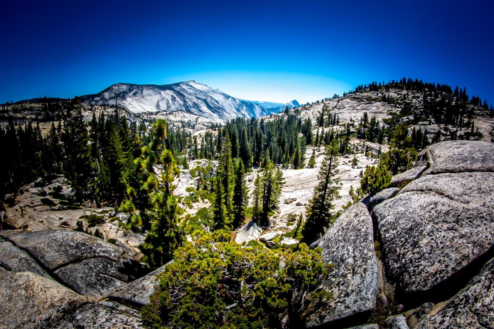 Cesta z Yosemite NP do Ghost Town Bodie průsmykem Tioga Pass. - Ladislav Hanousek, Yosemite NP