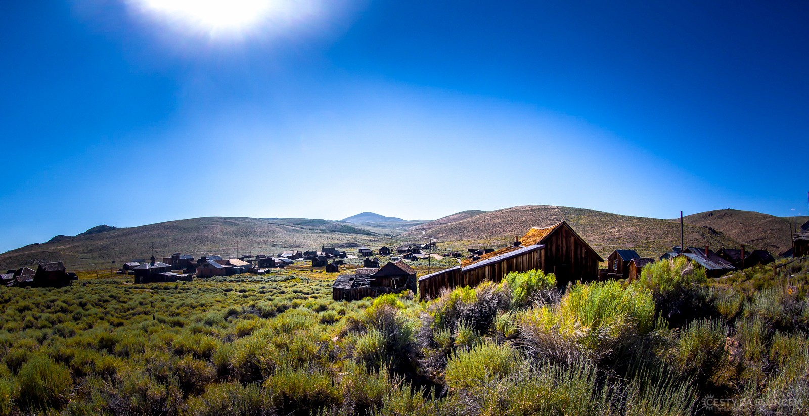 Ghost Town Bodie ve východní Sierra Nevada poblíž Mono Lake - Ladislav Hanousek, Yosemite NP