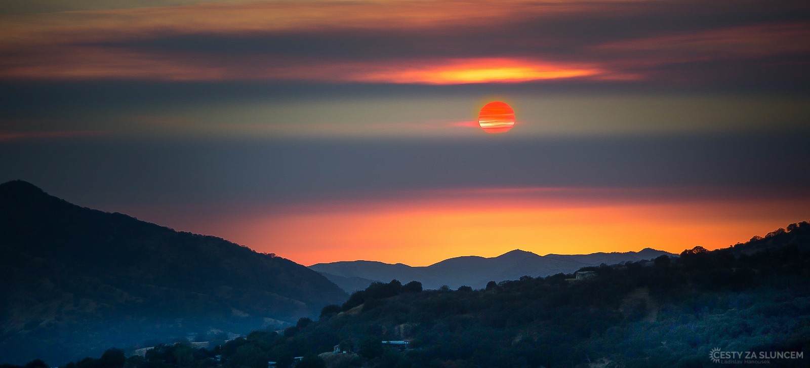 Večer se s NP Sequoia a s NP Kings Canyon loučíme těžko.. - Ladislav Hanousek, Sequoia and Kings Canyon NP